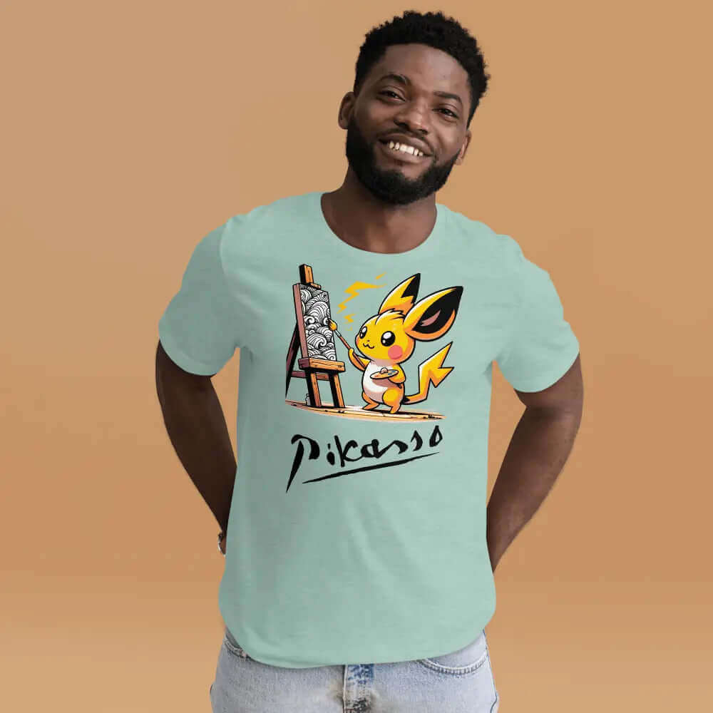 camiseta manga corta picasso