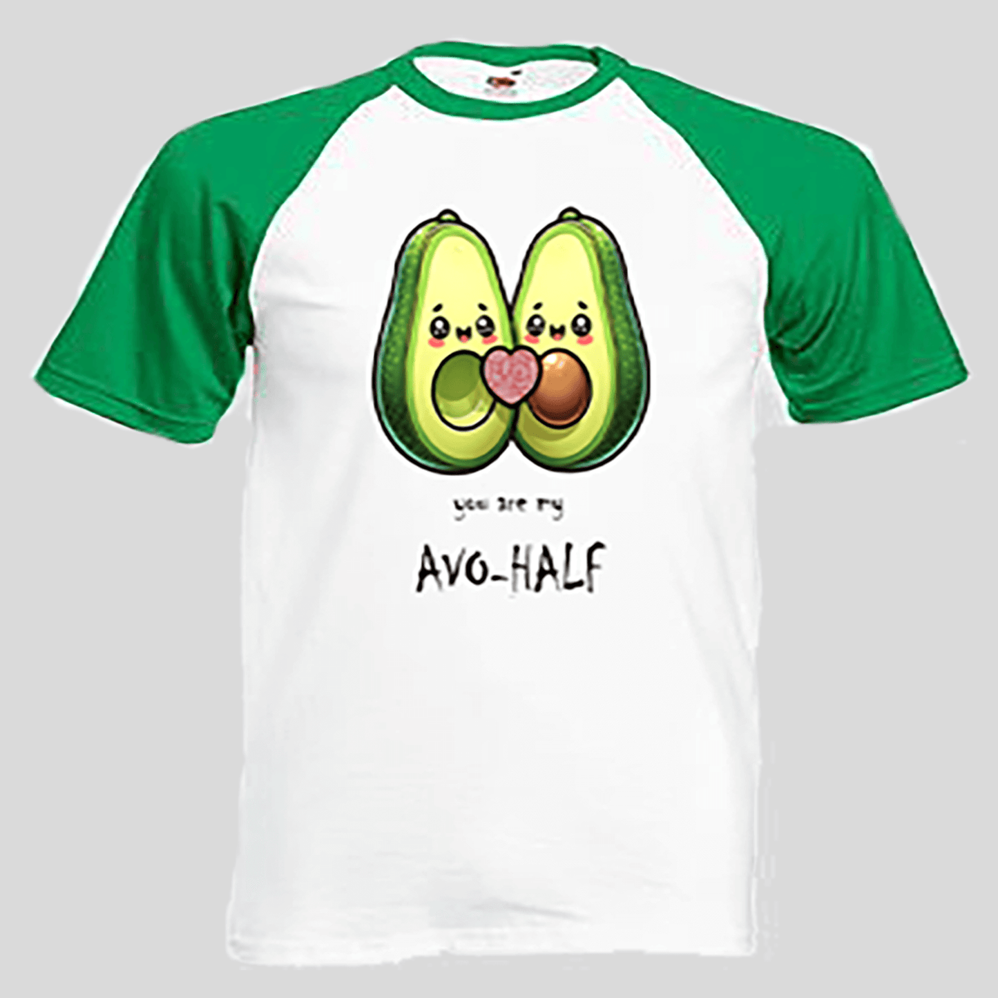 Camiseta "You Are My Avo-Half" - Para Parejas y Amantes del Aguacate 🥑💚