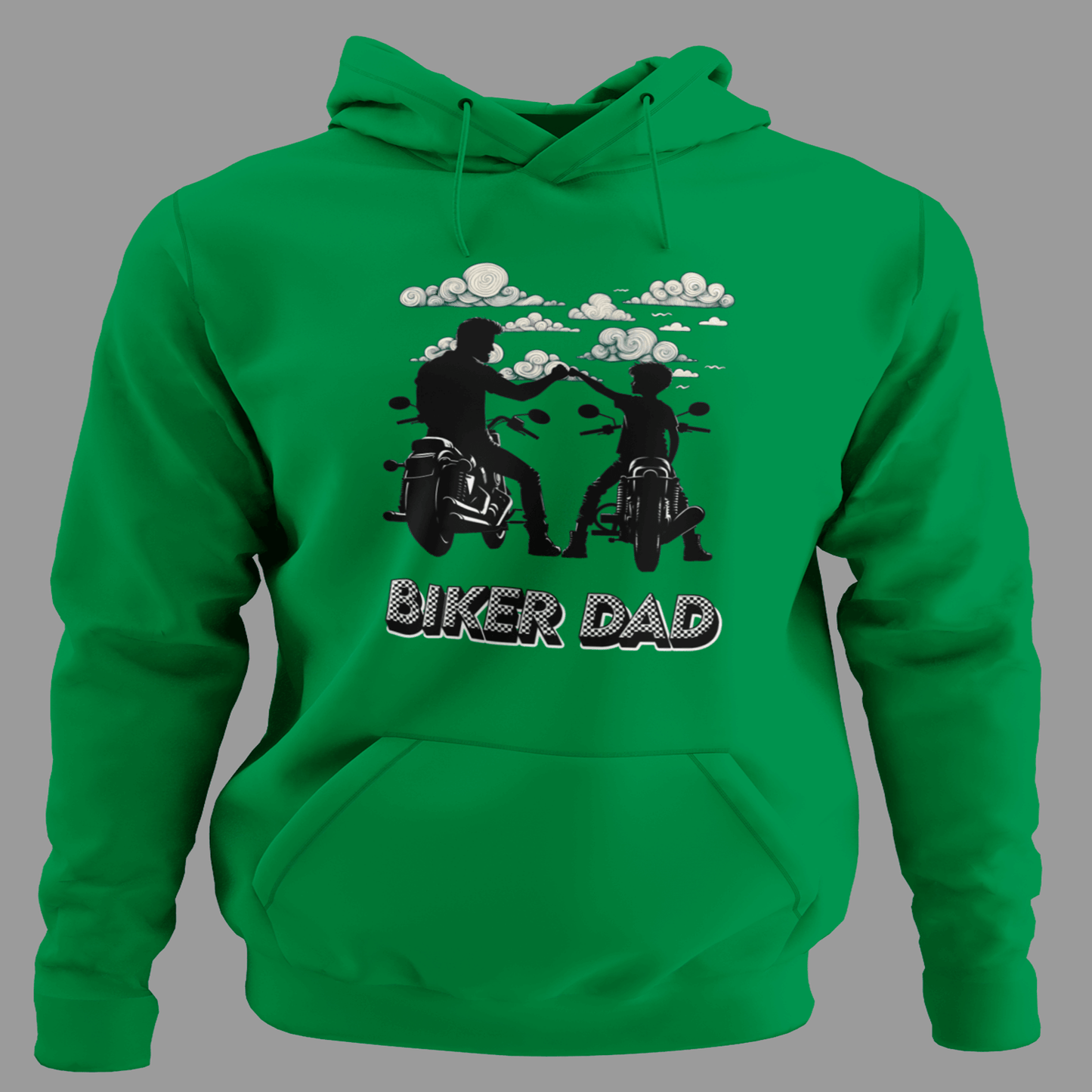 Camiseta Biker Dad - Para los papás moteros con estilo y actitud 🏍️👨‍👦