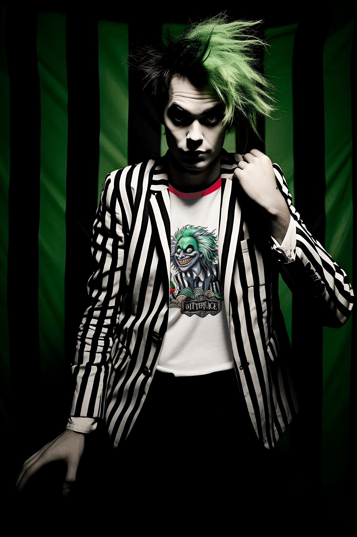 Camisetas Beetlejuice
Camisetas de películas icónicas
Moda retro ochentera
Camisetas divertidas
Camisetas unisex de cine