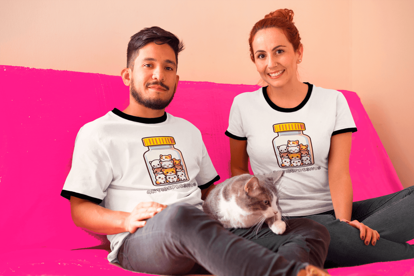 Camiseta divertida
Regalo para amantes de los gatos
Regalos de cumpleaños
Humor tierno
Ropa con temática de gatos
Camiseta relajante
Regalos originales