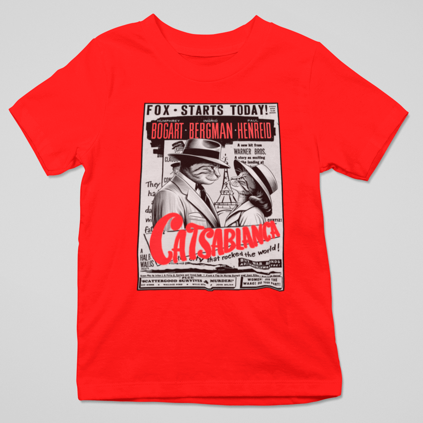 Camisetas de cine clásico
Camisetas de gatos
Moda para cinéfilos
Camisetas unisex de películas
Ropa retro y vintage
Camisetas de humor y cine