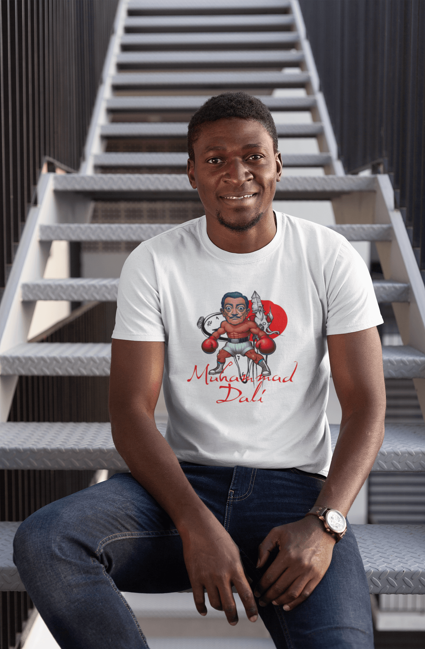 Camiseta divertida
Regalo para amantes del arte
Regalos para fanáticos del boxeo
Humor surrealista
Ropa original y creativa
Camiseta con diseño artístico
Regalos originales