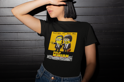 Camiseta cine y animación
Regalo para cinéfilos
Moda friki
Ropa de películas
Camiseta de Pulp Fiction
Camiseta Minions
Regalos para fans del cine