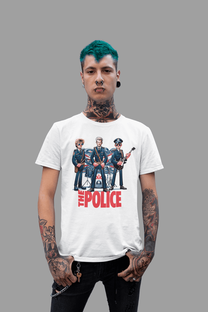 Camisetas de The Police
Camisetas de bandas de rock
Moda para melómanos
Camisetas unisex de música
Ropa de rock clásico
Camisetas de caricaturas de músicos