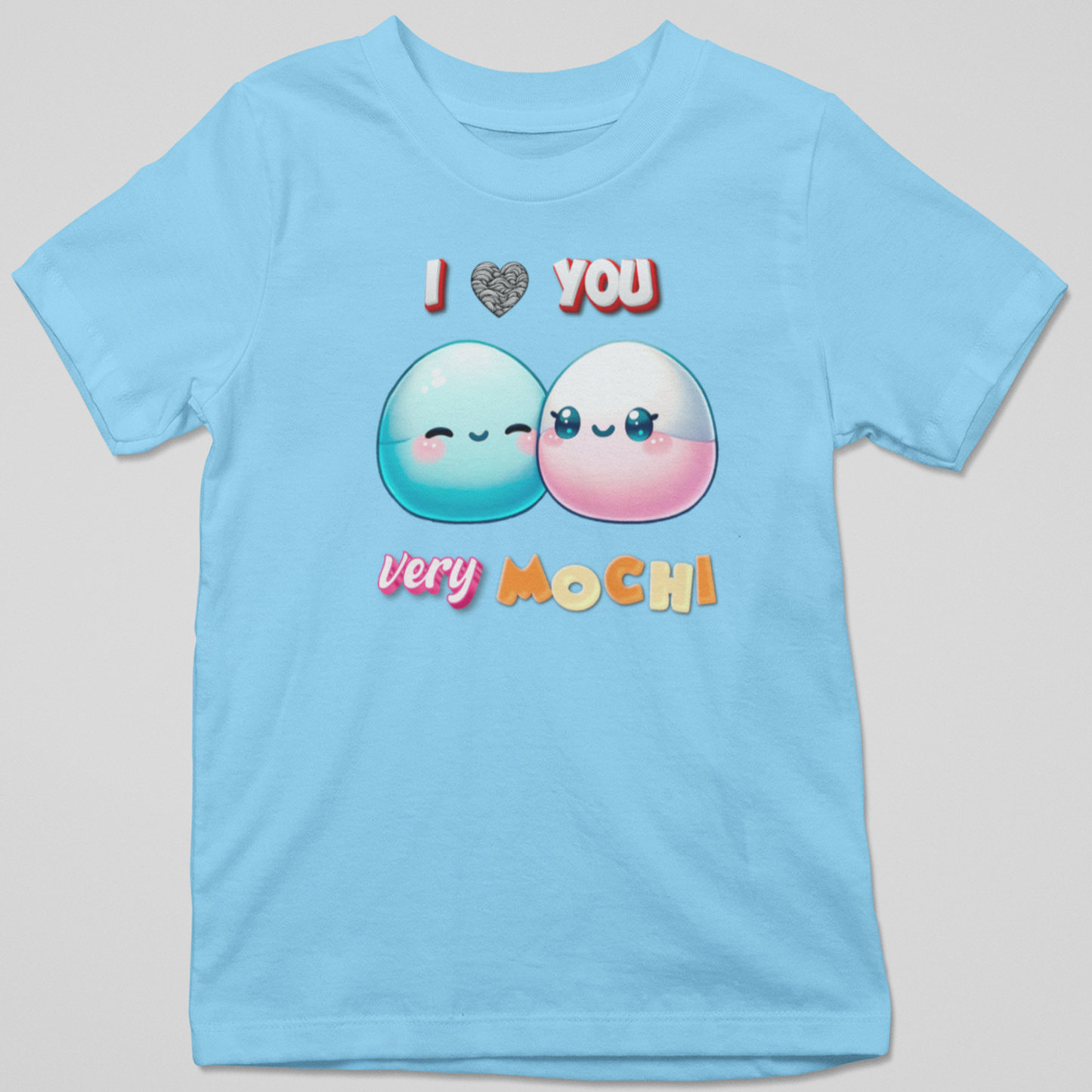 Camiseta "I Love You Very Mochi": El Amor Más Dulce