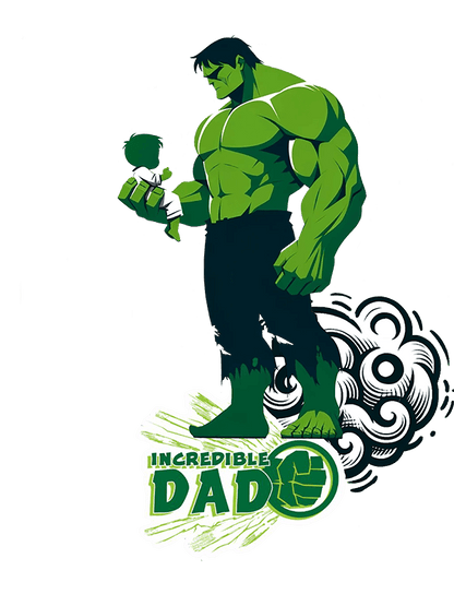 Camiseta de manga corta hombre INCREDIBLE DAD STARWAYTOHELEN