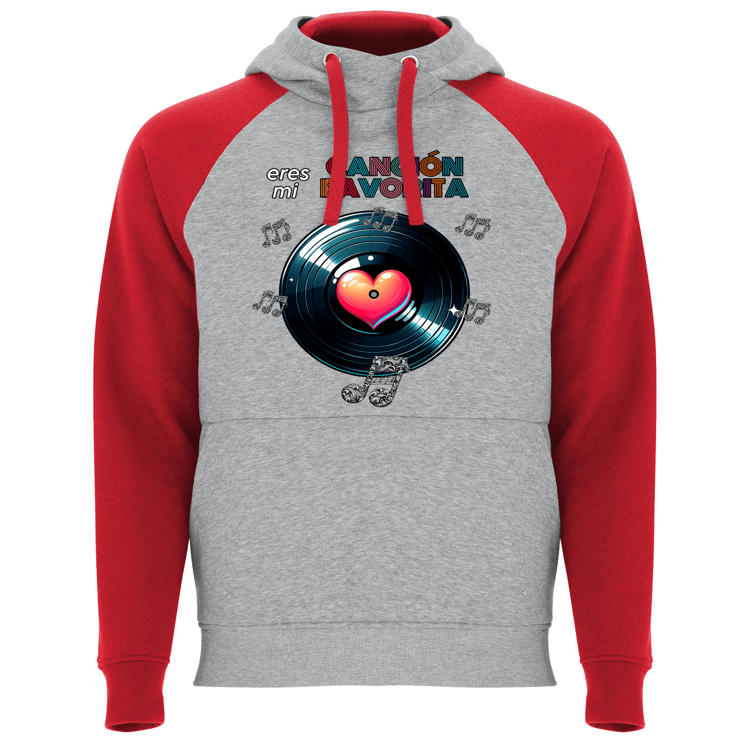 Sudadera con Capucha Unisex "Eres mi canción favorita" – Abrígate con melodías de amor