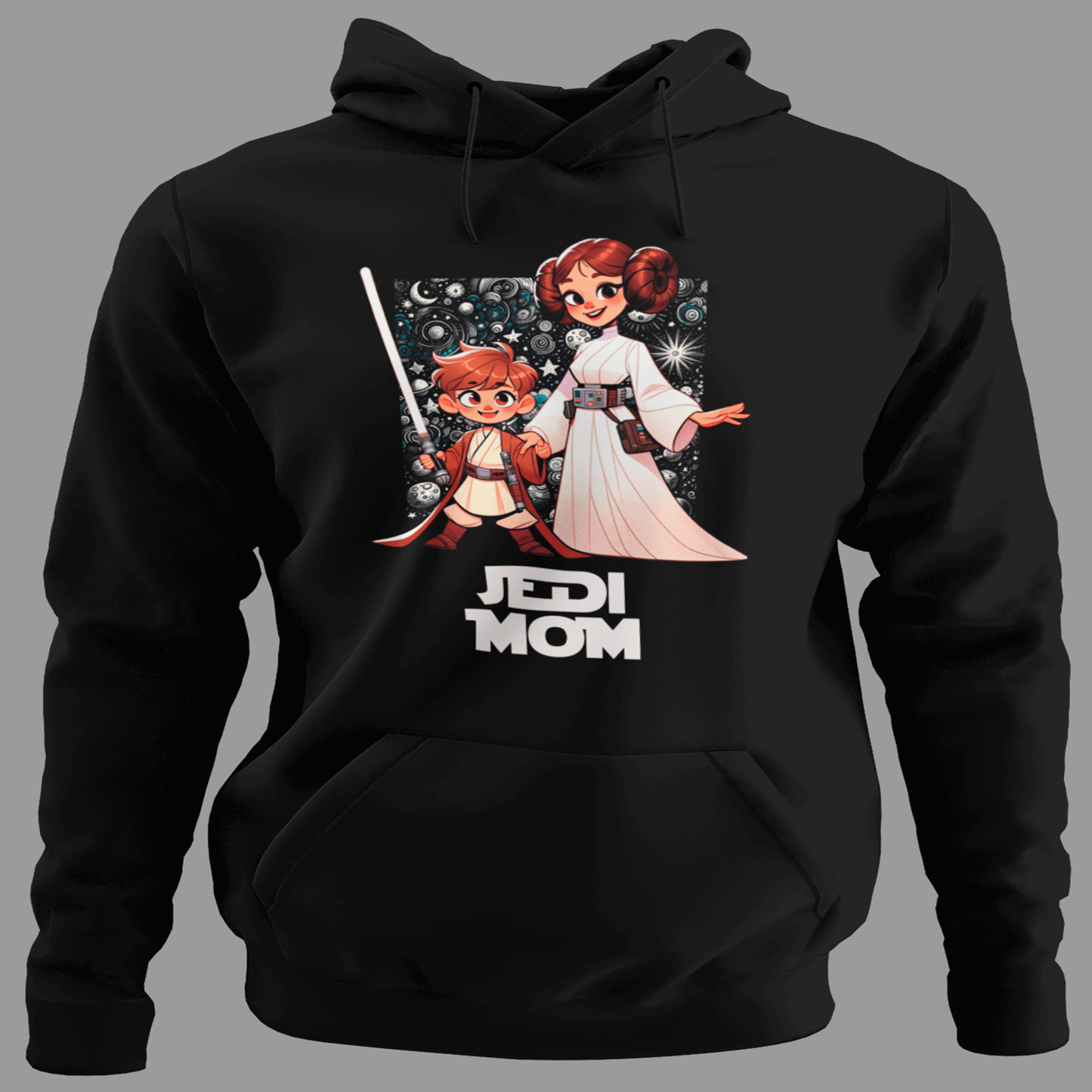 Sudadera "Jedi Mom": El Poder de una Mamá en la Galaxia