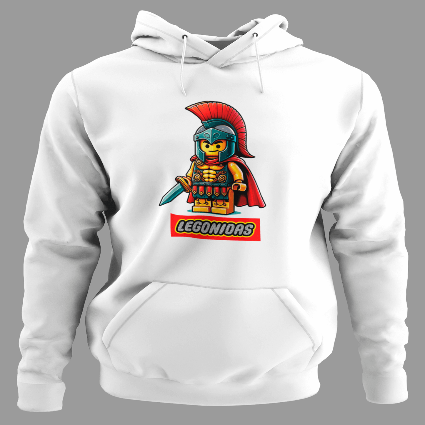 Sudadera "Legonidas": La Fuerza Espartana en Estilo Geek