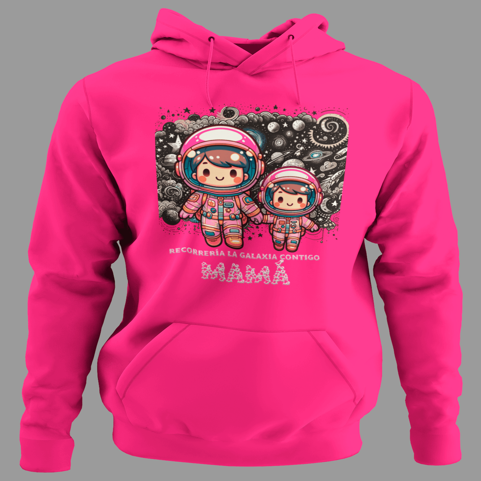 SUDADERA CON CAPUCHA PATA MAMA