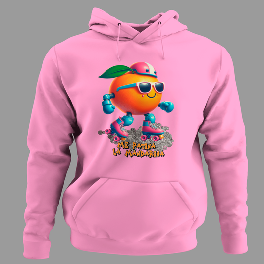 Sudadera "Me Patina la Mandarina" - Para los que Patinan con Estilo