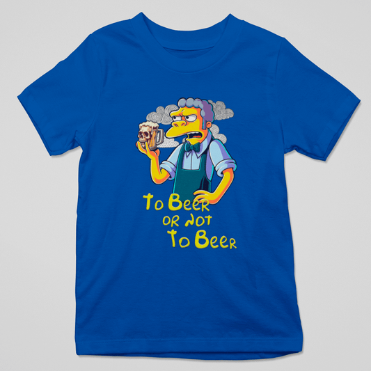 Camiseta "To Beer or Not To Beer" - ¡La Duda Existencial de Todo Amante de la Cerveza! 🍺🤔