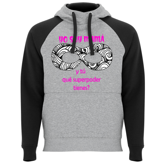 Sudadera "YO SOY MAMÁ" - Descubre Tus Superpoderes