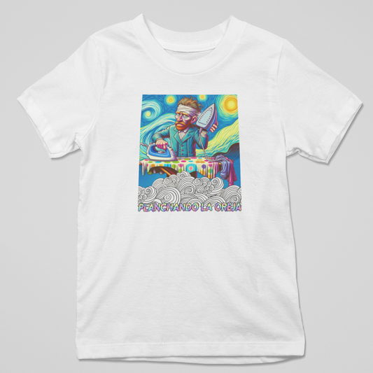 Camiseta Planchando la Oreja - ¡Para los Amantes del Arte y el Humor!