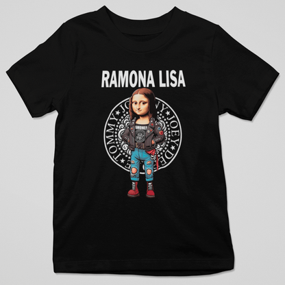 camiseta manga corta ramones