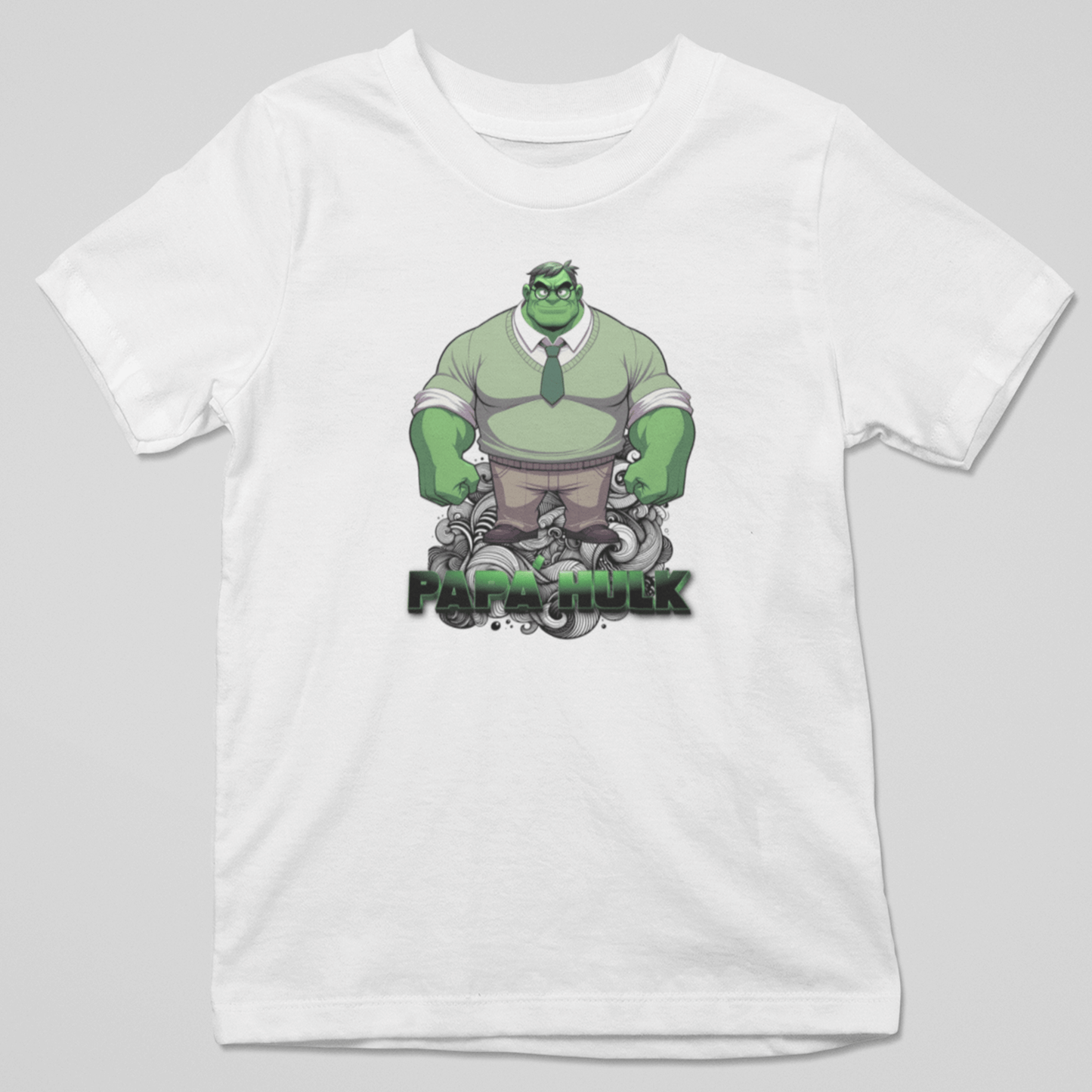 Camiseta "Papá Hulk": Fuerza y Buen Humor en una Prenda