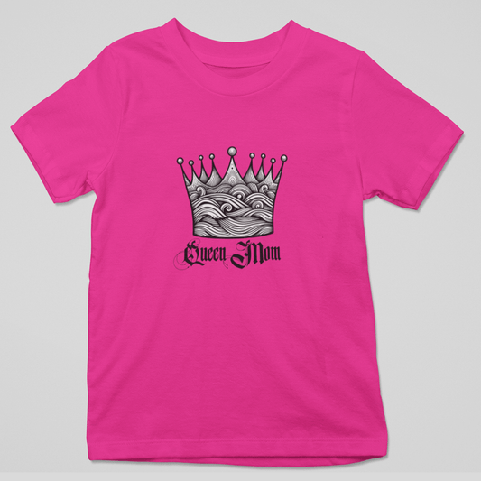 Camiseta Queen Mom - ¡Para las Mamás que Brillan como Reinas!