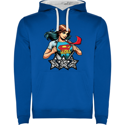 Sudadera "Súper Mamá" - Porque Mamá es Nuestra Heroína