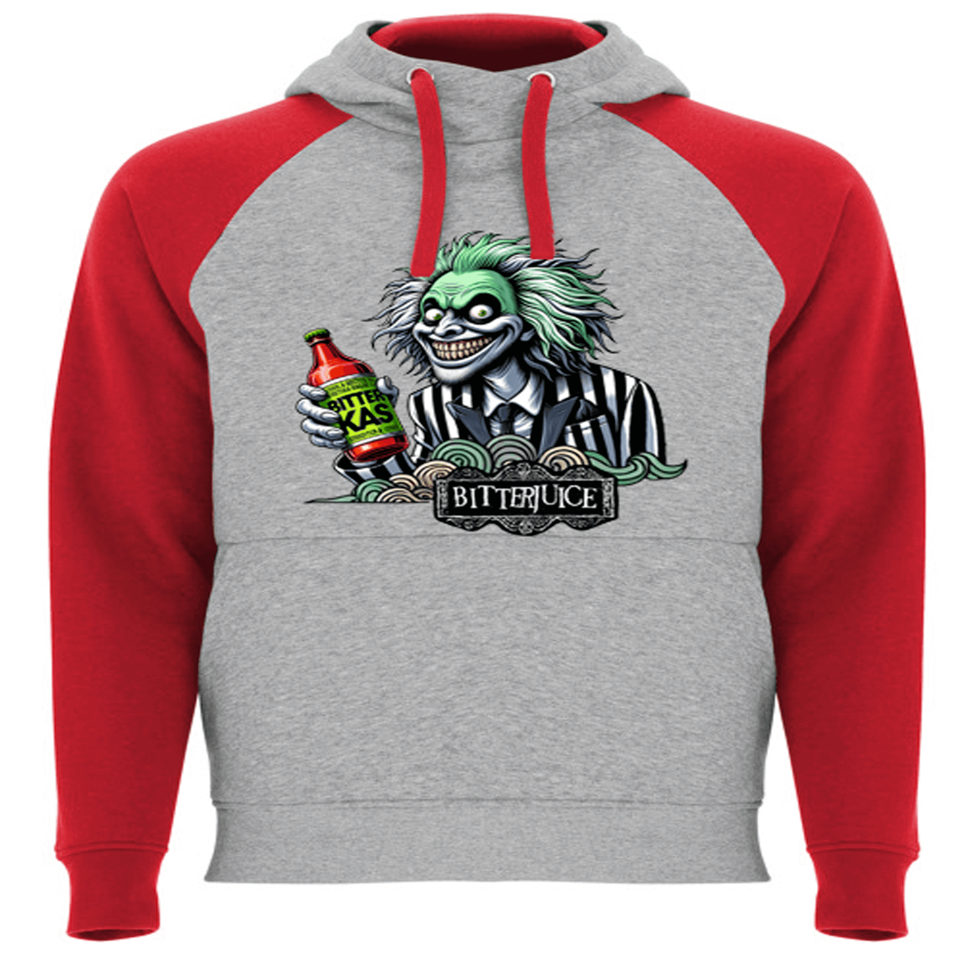 Sudaderas Beetlejuice
Moda ochentera
Ropa retro unisex
Sudaderas divertidas
Cine clásico en la moda