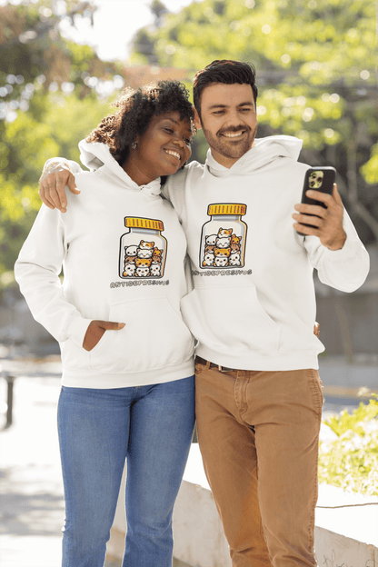 Sudadera divertida
Regalo para amantes de los gatos
Regalos de cumpleaños
Humor tierno
Ropa con temática de gatos
Sudadera relajante
Regalos originales