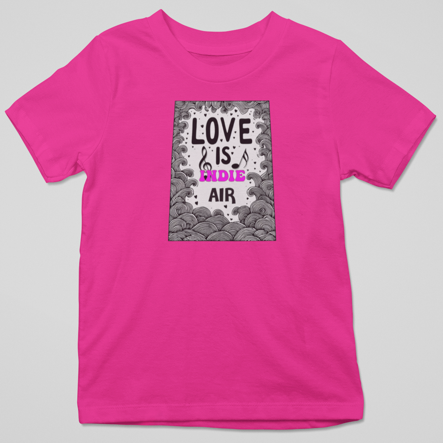 Camiseta "Love is Indie Air": El Romance del Indie