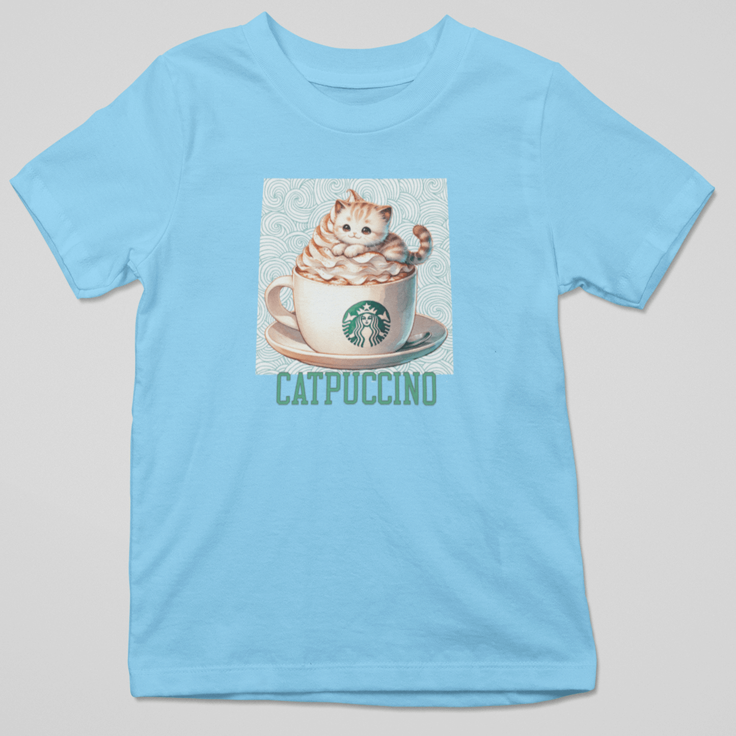 Camiseta "Catpuccino" - Dulzura y Café en un Solo Diseño ☕🐱