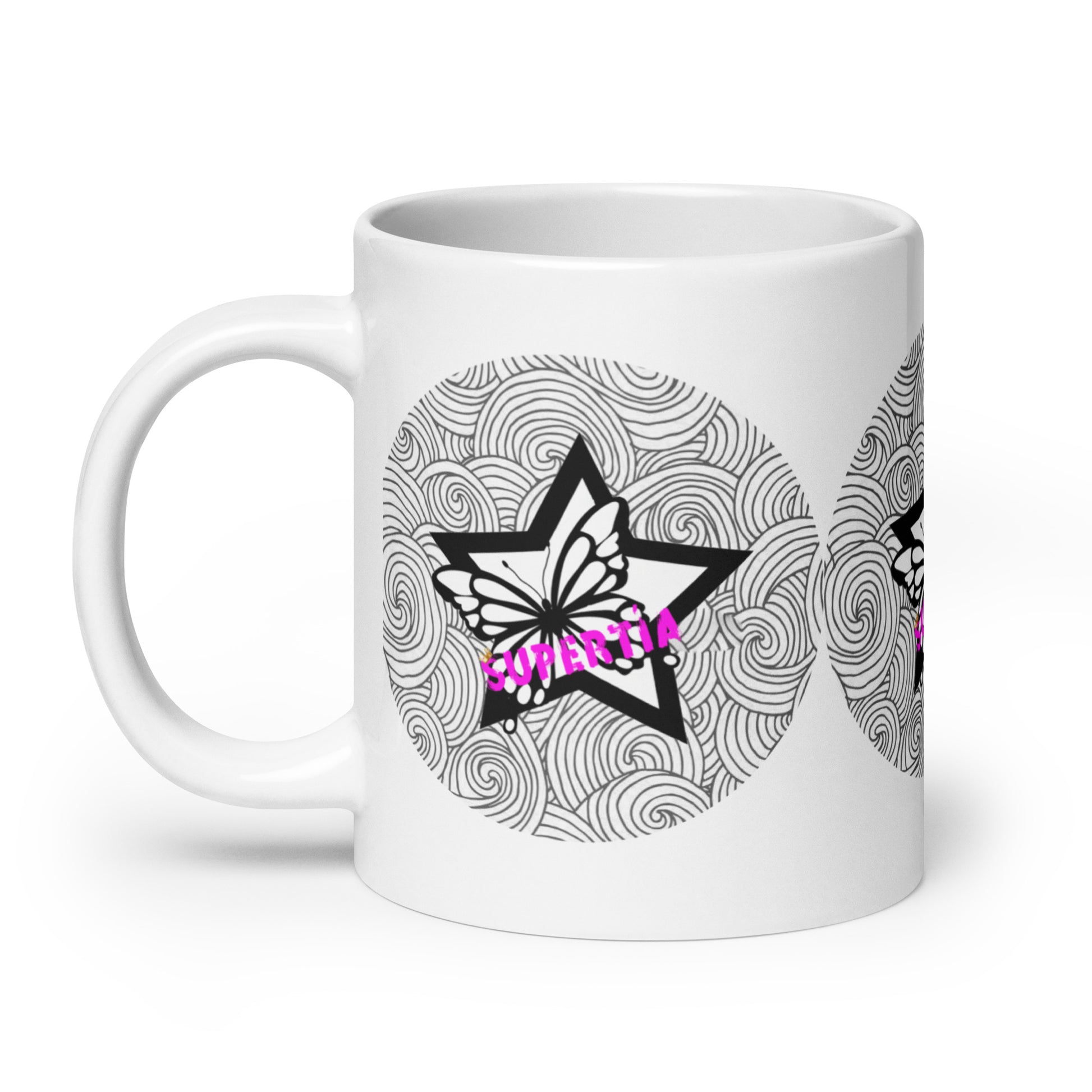 Taza blanca SUPERTÍA - STARWAYTOHELEN