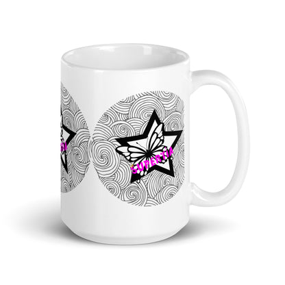 Taza blanca SUPERTÍA - STARWAYTOHELEN