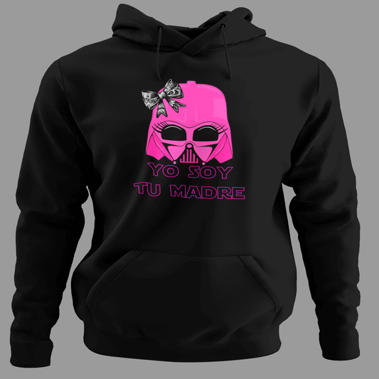 Sudadera "Yo Soy Tu Madre" - Poder Femenino con Estilo Galáctico 💕🖤