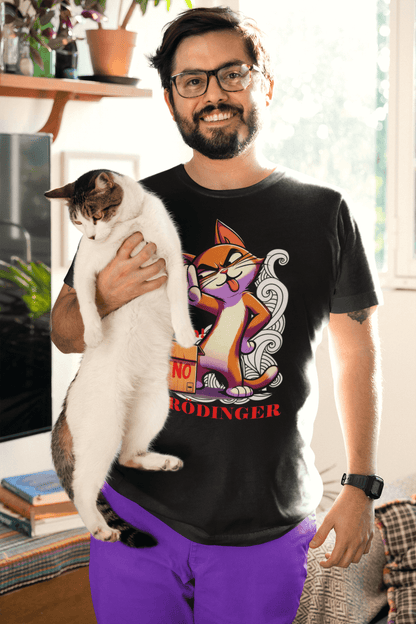 Camiseta Schrödinger Cat - Para los Gatos que Dicen 'Ni de Coña' 🐱