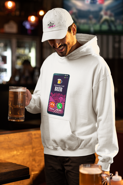 Sudadera "Incoming Call: Beer": ¡La Llamada que No Puedes Ignorar!