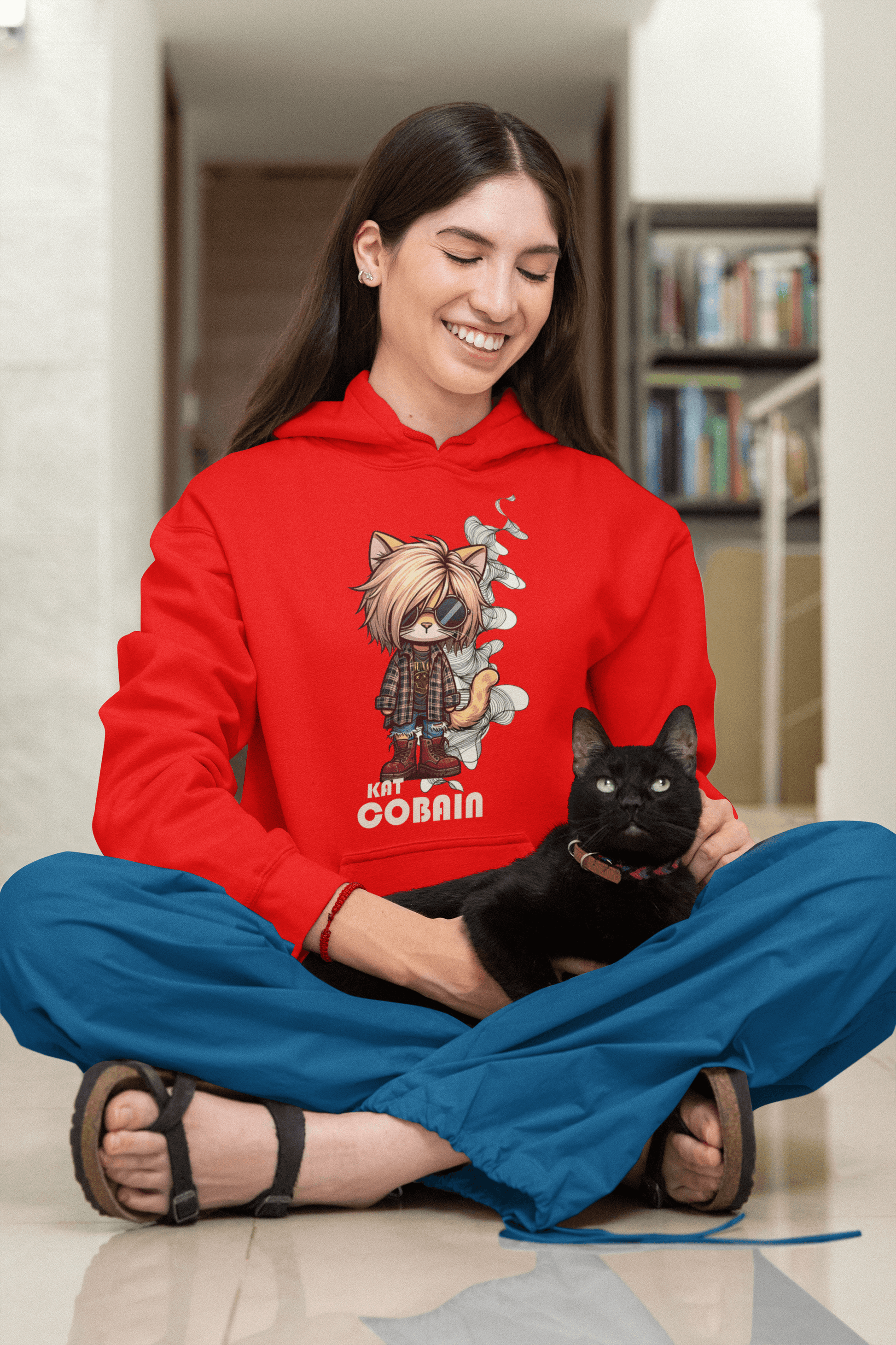 sudadera con capucha kurt cobain