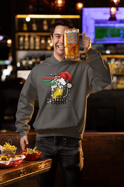 SUDADERA NAVIDAD CERVEZA