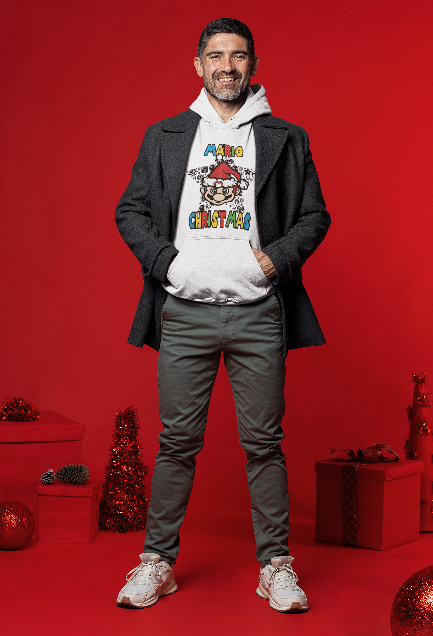 SUDADERA MARIO CHRISTMAS