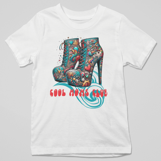 Camiseta "Cool Moms Club" - Para las Mamás Más Divertidas y Estilosas 💃👠