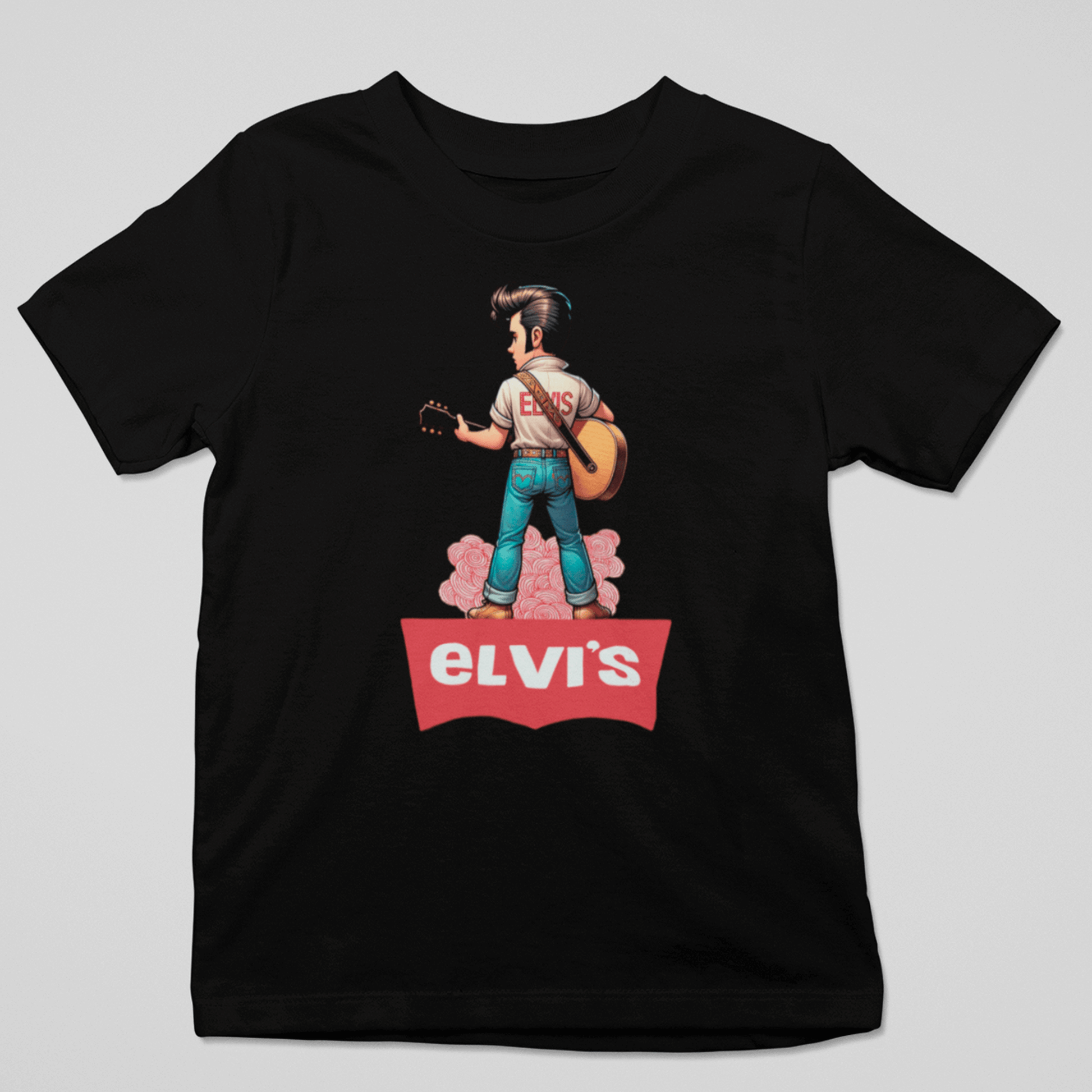 camiseta manga corta elvis