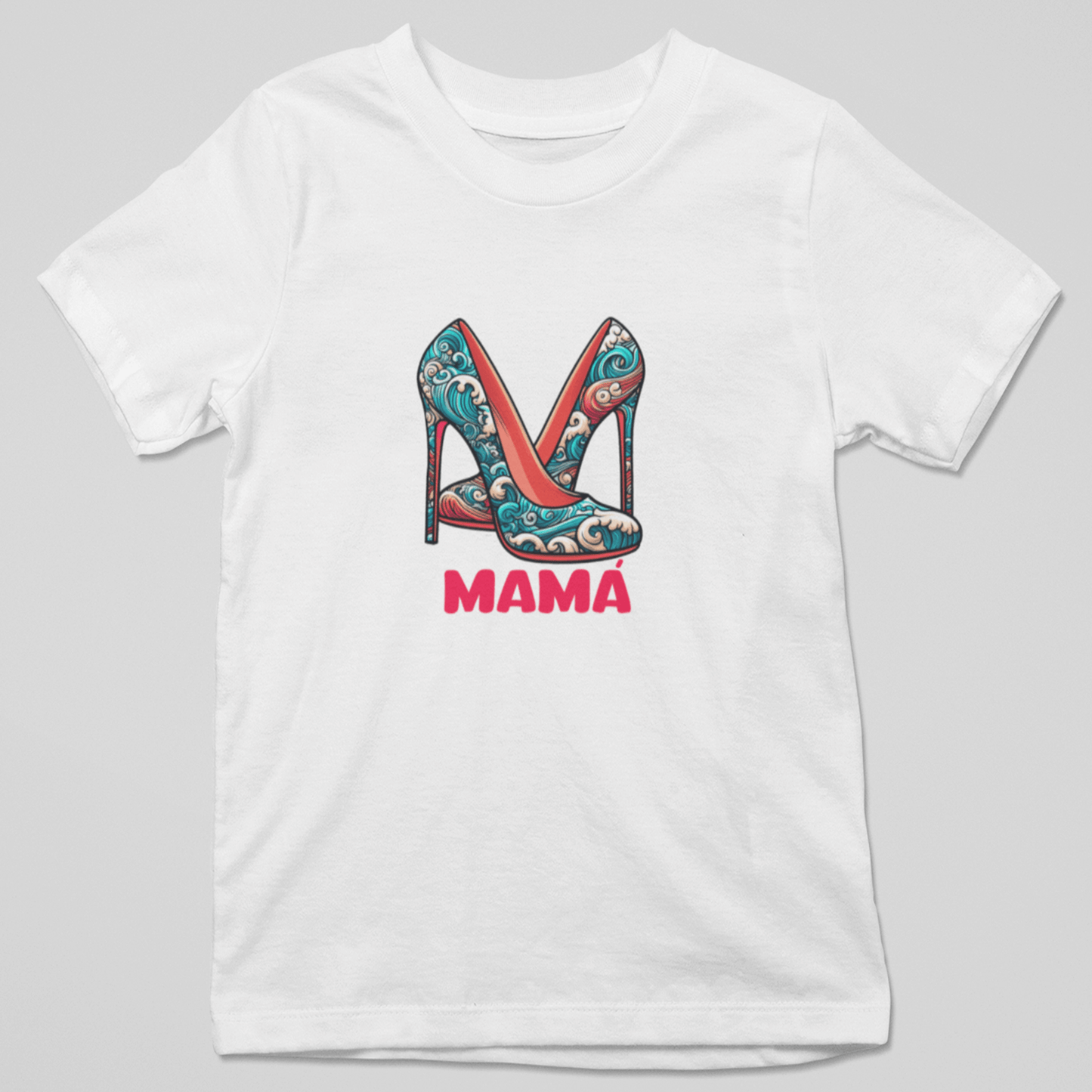 CAMISETA MANGA CORTA BLANCA DIA DE LA MADRE