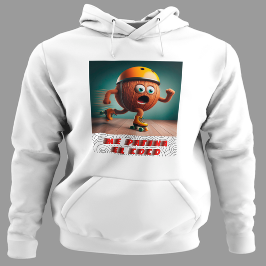 Sudadera "Me Patina el Coco" - ¡Exprésate con Originalidad!