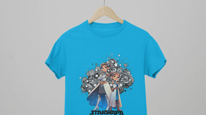 Camiseta StarWappa como Mamá - ¡La Fuerza del Estilo en Versión Mini!