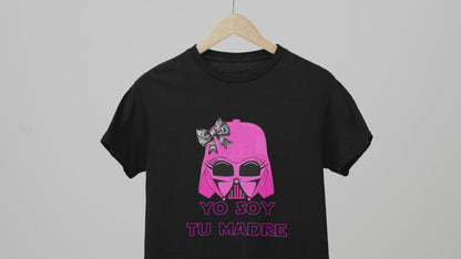 Camiseta "Yo Soy Tu Madre" - Poder Femenino y Geek en Rosa 🌸🖤