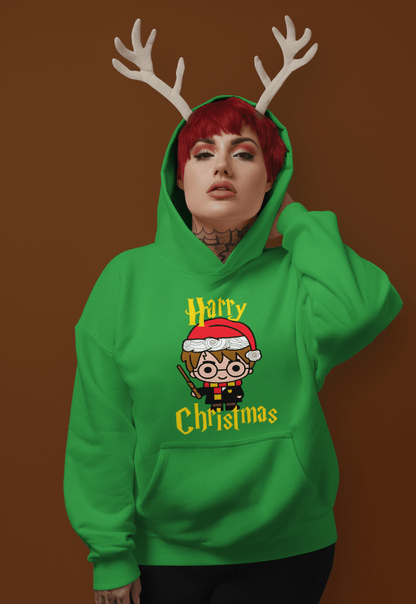 Sudadera Harry Christmas
Ropa navideña divertida
Sudadera mágica Navidad
Harry Potter Navidad
StarWayToHelen