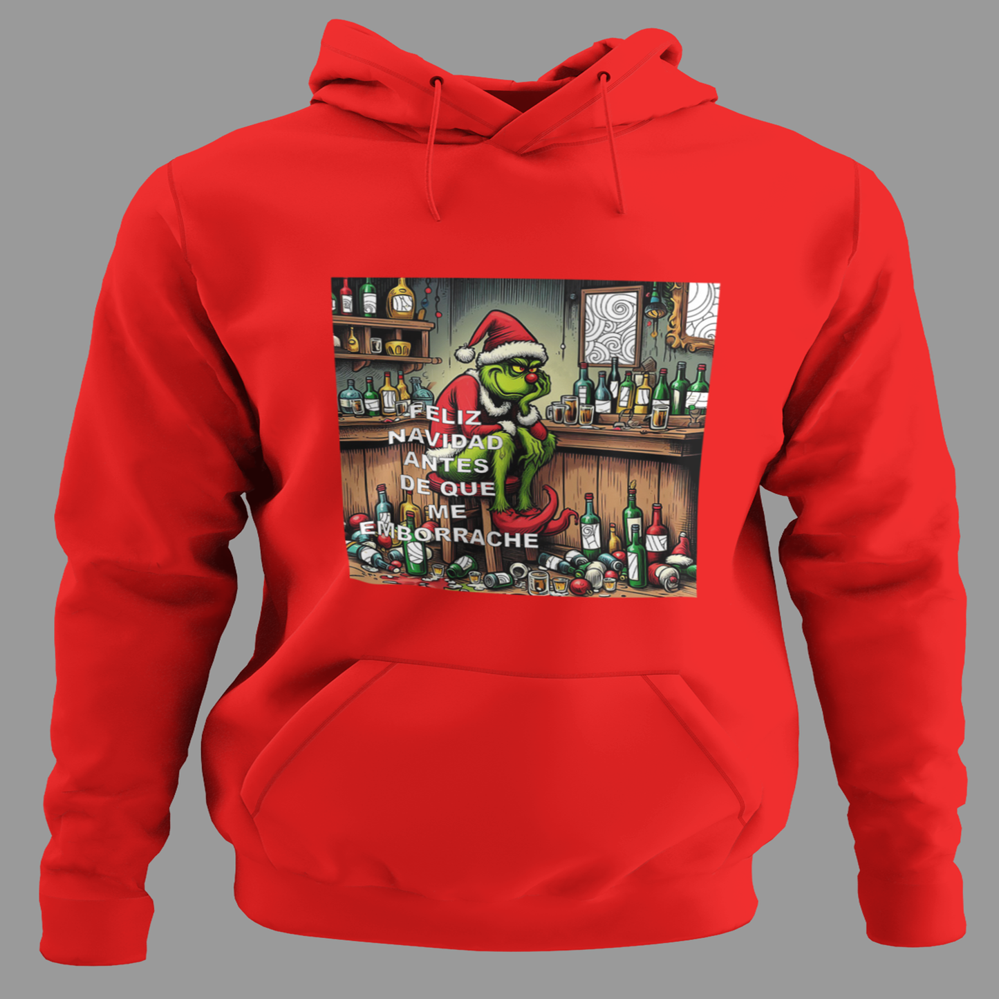 SUDADERA NAVIDAD GRINCH BAR