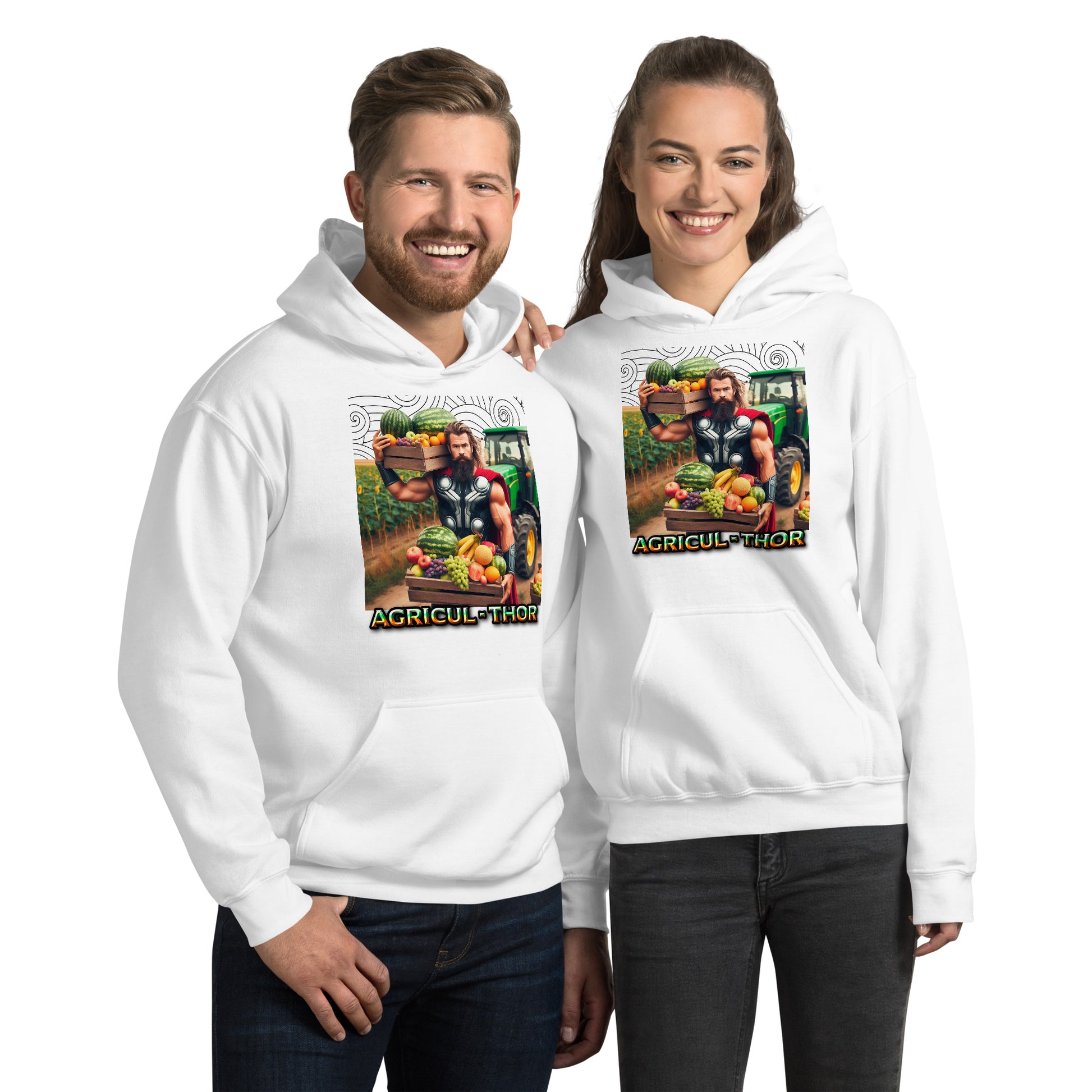 Sudadera "Agricul-Thor" - ¡El dios del trueno se convierte en el dios de la cosecha!

¿Quién dijo que ser un superhéroe es solo para salvar el mundo? Con la sudadera "Agricul-Thor", ¡Thor se pone manos a la obra en el campo! Esta prenda combina el poder de la agricultura con el humor geek, convirtiéndola en el regalo perfecto para los amantes del campo y de los superhéroes.

Características de la sudadera:
100% algodón, suave y cómoda, ideal para mantenerte abrigado mientras trabajas en el campo o simplemen