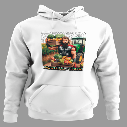 Sudadera "Agricul-Thor" - ¡El dios del trueno se convierte en el dios de la cosecha!

¿Quién dijo que ser un superhéroe es solo para salvar el mundo? Con la sudadera "Agricul-Thor", ¡Thor se pone manos a la obra en el campo! Esta prenda combina el poder de la agricultura con el humor geek, convirtiéndola en el regalo perfecto para los amantes del campo y de los superhéroes.

Características de la sudadera:
100% algodón, suave y cómoda, ideal para mantenerte abrigado mientras trabajas en el campo o simplemen