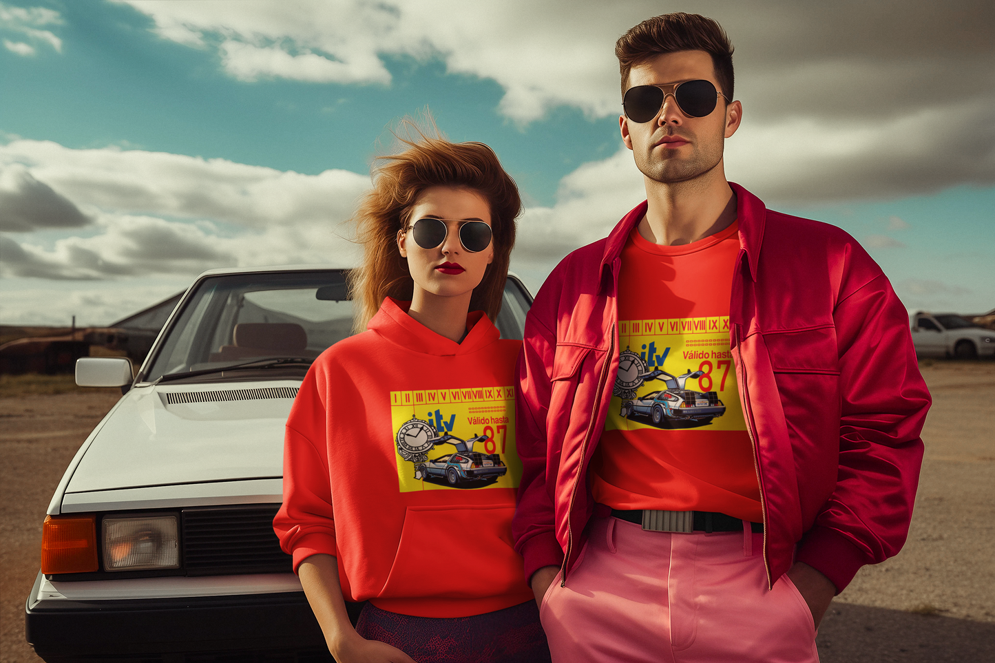 Sudadera "Regreso al futuro" - Viaja al Pasado con el DeLorean 🚗⏳