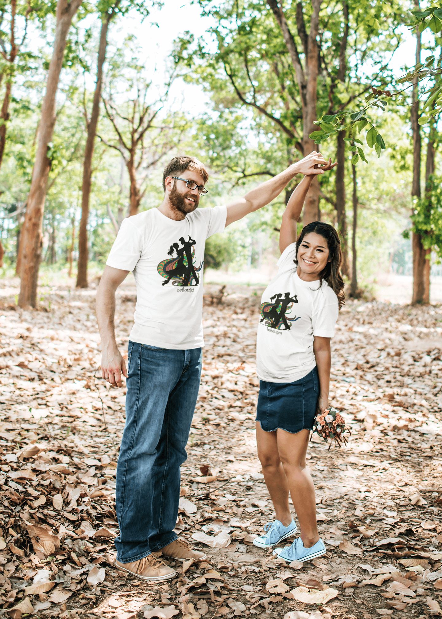 CAMISETA MANGA CORTA BAILE