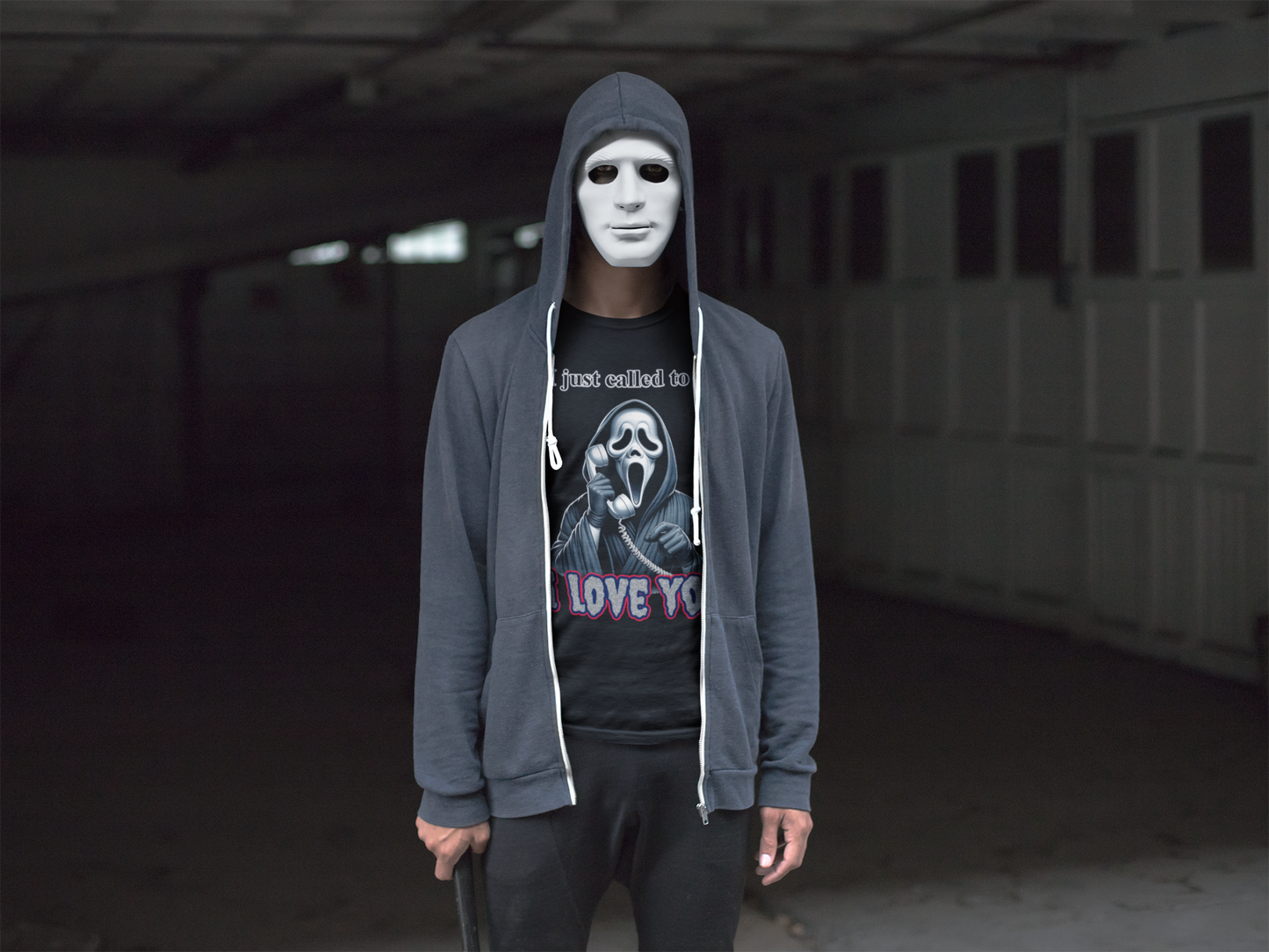 Camiseta I Just Called to Say I Love You: Terror y Amor, ¡La Mezcla Perfecta!