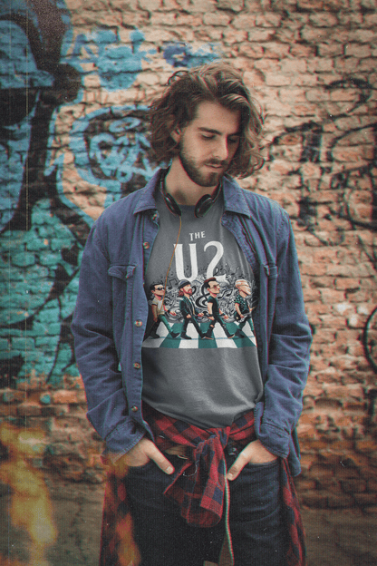 camiseta manga corta u2