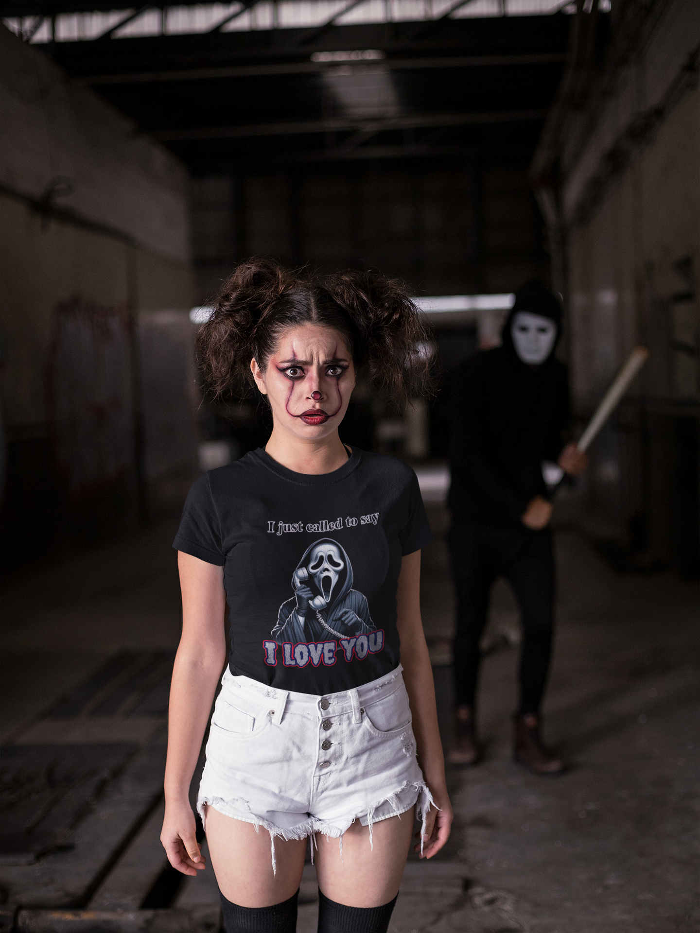 Camiseta I Just Called to Say I Love You: Terror y Amor, ¡La Mezcla Perfecta!